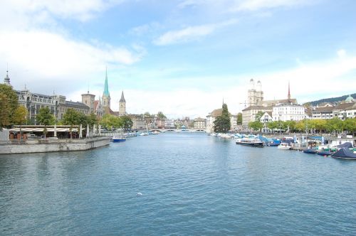Zurich, Šveicarija, Ežeras