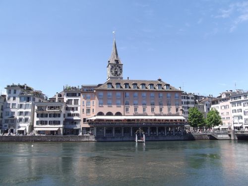 Zurich, Upė, Miestas