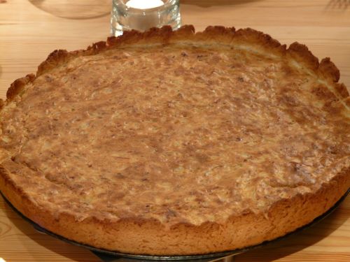 Zwiebelkuchen, Backmasse, Tortas